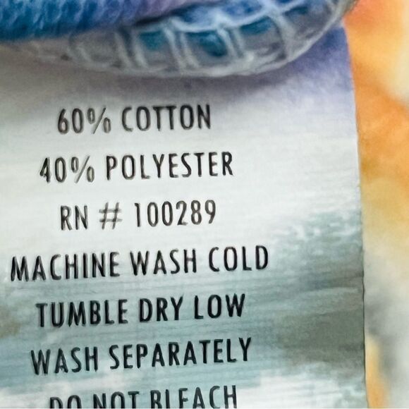 NEW Pop Surf Mercer Hoodie Beach Tie Dye Distressed Pullover Sweatshirt - Picture 15 of 15